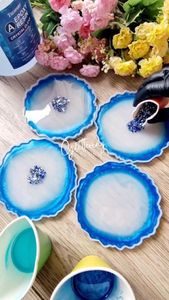 Expensive <b>Resin</b> Coasters Shape Handmade Eco-Friendly Reusable <b>Table</b> <b>Top</b> Coaster Mats Pads Export Quality Christmas Animal Print - Product Image 1