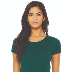 Camiseta de Mujer Premium, Mezcla de Poliéster/Algodón, Logotipo Personalizado, Manga Corta, Ajustada, Transpirable, Estilo Casual Urbano, Verano, Venta al Por Mayor - Product Image 4