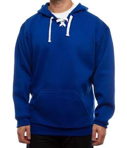 เสื้อฮู้ดฮอกกี้ผู้ชายไซส์ใหญ่คุณภาพสูง ผ้าคอตตอน/โพลีเอสเตอร์ถัก พร้อมลายปักแบบเรียบ - Product Image 1