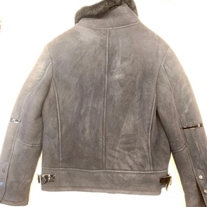 Genuine Leather Shearling <b>Jacket</b> Men Premium Fur <b>Lined</b> Aviator Winter Coat Warm Comfortable Fashion Outerwear Fit - Product Image 3