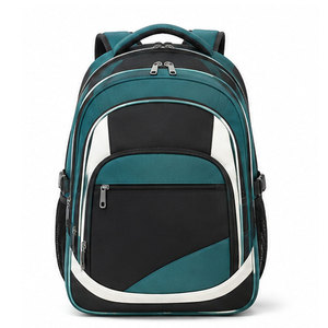 Classic Student School <b>Backpack</b> Reinforced Handle Adjustable <b>Straps</b> Lightweight Eco-Friendly Nylon 30-40L Capacity Unisex Daily - Product Image 1