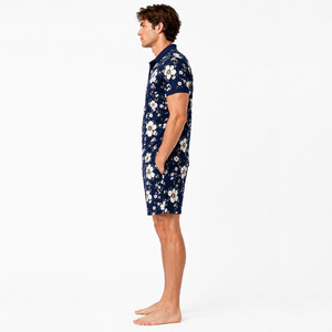 Conjunto de Camiseta Polo y Pantalones Cortos para Hombre, Premium, Transpirable, de Algodón, Ropa Casual de Verano, Fabricación OEM ODM - Product Image 4
