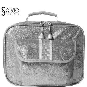 Sac à lunch en toile à motifs cool pour les écoliers Style décontracté Weekender Sport Bento Lunch Box avec sangle de poche avant - Product Image 1
