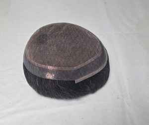 Prothèse capillaire pour homme en cheveux humains Remy, modèle australien, avec système de prothèse capillaire - Product Image 2