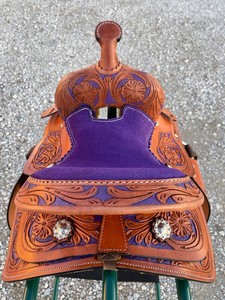 Premium Quality New Design Western Leather Saddle | Available at Low Price Horse Racing Products From India - Product Image 3