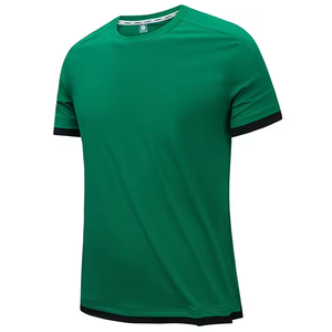 Camiseta Personalizada Lisa Blanca con Cuello Redondo para Hombre, Premium 100% Poliéster, Antibacteriana, Transpirable, de Secado Rápido, Deportiva, Informal - Product Image 5