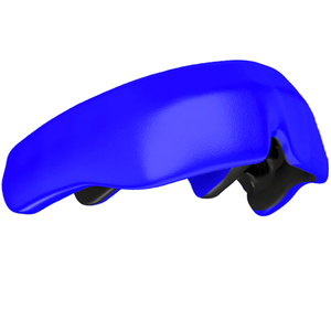 Protège-dents en silicone bleu pour la boxe, équipement de sport protecteur, léger, taille universelle adulte, couleur unie, style à enfiler - Product Image 6