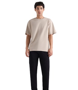 High Quality <b>T</b>-<b>shirt</b> <b>Plain</b> 100% Cotton Heavyweight Loose Fit <b>Oversize</b> Men's Blank <b>T</b> <b>shirts</b> Customized Color And Logo Comfort - Product Image 1