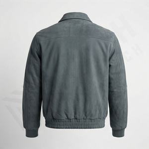 Blouson bomber homme NAI-0456B, veste de moto tendance, style motard, vêtement de protection pour la conduite, couleur personnalisable - Product Image 2