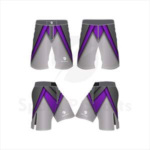 กางเกงชกมวย ODM สำหรับผู้ชาย MMA ครอสเทรนนิ่ง ชุดต่อสู้แบบกำหนดเอง กางเกงมวยไทย กางเกงออกกำลังกาย กางเกงชกมวยคลาสสิก - Product Image 4