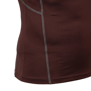 Vêtements d'entraînement sportifs haute performance, t-shirt de compression avec logo personnalisé, t-shirts de compression anti-transpiration - Product Image 6