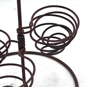 Countertop Egg <b>Display</b> <b>Basket</b>, Durable Iron Wire Organizer for Kitchen Use - Product Image 3