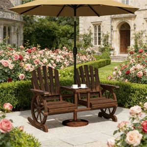 Set da Giardino con Divano Doppio e Sedia da Cortile - Product Image 4