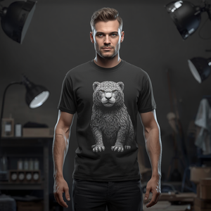 100% Cotton Knitted Breathable Casual Short Sleeve T-Shirt for <b>Men</b> Women Wholesale - Product Image 3