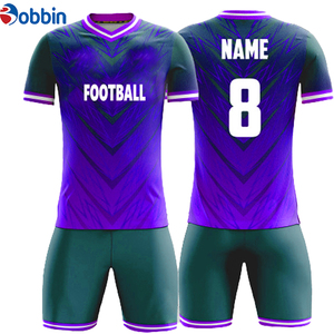 Uniformes de Fútbol Personalizados Unisex, Camisetas de Fútbol Transpirables de Secado Rápido con Cuello en V, Manga Corta, Sublimadas, Ropa Deportiva de Poliéster - Product Image 4