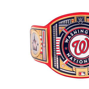 Washington Nationals Championship Belt Customizable Baseball Wrestling Belt High Quality Collectible Sports Title Belt for Fans - Product Image 4