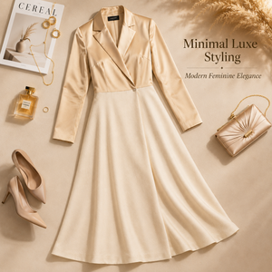 Vestido Abaya de Satén de Lujo para Mujer, Elegante y Modesto, Estilo Maxi |   Ropa Islámica de Manga Larga, Proveedor de Exportación OEM de la India, Moda Premium - Product Image 2