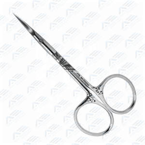 Tijeras para cutículas afiladas extra finas, hoja curva de acero inoxidable para recorte de precisión, accesorio de belleza y herramienta de manicura - Product Image 6