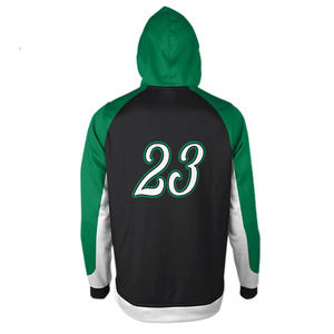Sweats à capuche avec logo personnalisé et fermeture éclair pour football personnalisé, impression à la demande, sweat à capuche avec impression par sublimation, vestes de football unisexes avec fermeture éclair - Product Image 2