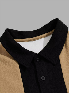 Camiseta Polo de Manga Corta para Hombre, Tela Jersey Antiarrugas, Diseño con Estampado de Letras por Sublimación - Product Image 6