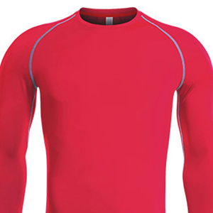 Vente en gros, fournisseur d'usine, chemises de compression personnalisées pour hommes, couleur unie, légères, respirantes, vêtements de sport actifs - Product Image 6