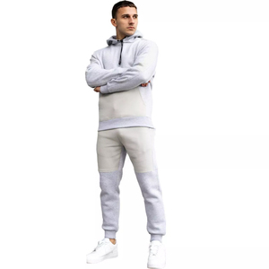 2027 Custom Brand Screen Print Acid Wash Tracksuit 400 450 500 Gsm Sweatsuit Men 100% Organic Cotton Streetwear Tracksuit - Product Image 3