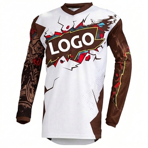 Série de maillots de cyclisme d'été pour hommes, respirants, à manches courtes, en spandex/polyester, maillots de cyclisme pour hommes et femmes, vêtements de cyclisme - Product Image 2
