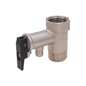 Robinet d'angle en laiton fileté 1/2 po, vanne d'arrêt d'eau, pression nominale 0,8 MPa, commande manuelle - Product Image 2