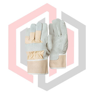 Guantes de Trabajo de Cuero Personalizados, Guantes de Trabajo Antideslizantes, Resistentes a Desgarros, Transpirables, Sin Silicona, Anticorte, Antiestáticos - Product Image 1