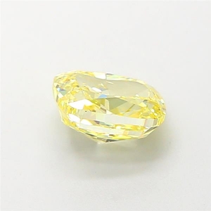 Diamant de laboratoire cultivé, taille coussin, jaune intense, élégant et raffiné, 1,07 carat, excellente qualité, pierre précieuse certifiée, diamant non monté. - Product Image 4