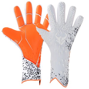 Gants de gardien de but pour enfants, forte adhérence, latex respirant, fermeture à cordon, gants de football haute performance - Product Image 3