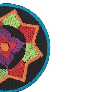 Professional Embroidery Patches Iron-On Style Custom Colors Sizes Stylish High Quality Canvas Flower Embroidery Custom Cloth - Product Image 2