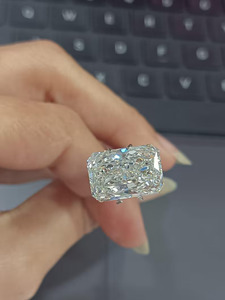 Diamant de laboratoire certifié IGI, taille radiant, pierre libre, haute qualité, couleur E, diamant créé en laboratoire pour la fabrication de bijoux et bagues de fiançailles - Product Image 4