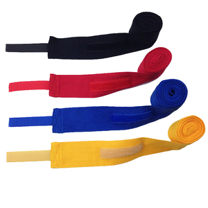 Cotton Durable Boxing Hand <b>Wraps</b> <b>Black</b> Comfortable Fit All Seasons Gym Training Use - Product Image 3