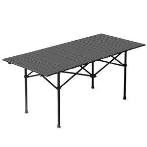 Tavolo da Campeggio Pieghevole Portatile Ultraleggero 47x20 Pollici, Tavolo da Esterno Richiudibile per Viaggi, Escursioni, Barbecue in Giardino e Uso in Palestra - Product Image 5