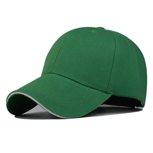 Wholesale Hot Sale Custom Logo Embroidery Print Blank <b>Plain</b> Curved Solid Gorras Sandwich Brim <b>Baseball</b> <b>Cap</b> for Men Women - Product Image 4