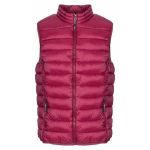 Gilet matelassé court léger et pliable pour femme, coupe ajustée, en duvet, vente en gros - Product Image 1