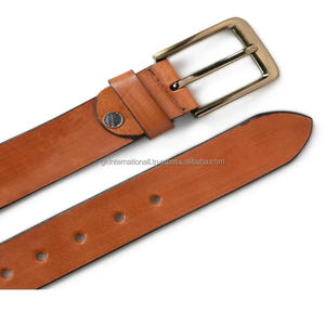 Ceinture décontractée pour homme de marque de luxe, boucle en alliage réglable, ceinture en cuir de vache véritable, ceintures et accessoires de mode - Product Image 4