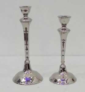 <b>Candle</b> <b>Holder</b> <b>Silver</b> Metal Wedding Decor Home Decor Holiday Decorative Indian Handmade Wedding Decor - Product Image 1