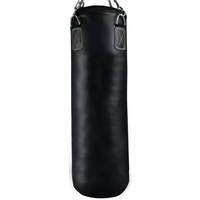 Sac de frappe et de kick lourd pour adultes, ensemble de sacs de boxe pour la boxe, le MMA, les arts martiaux, le Muay Thai, équipement d'entraînement de force, non rempli
