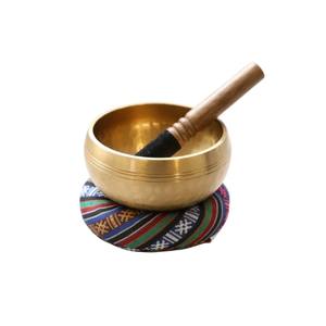 Ensemble de bols chantants tibétains martelés de qualité supérieure, en laiton, pour la méditation, le yoga et la guérison des chakras, à prix abordable - Product Image 4