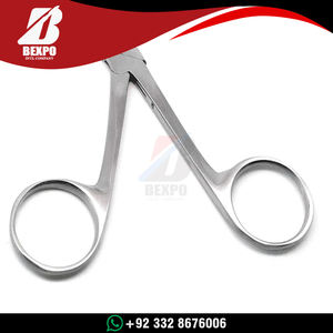 Pinzas Microquirúrgicas de Pico de Pato 3.3 cm de Acero Inoxidable, Pinzas Quirúrgicas Pediátricas ORL Tipo Cocodrilo, Manuales de Alta Calidad Polypus - Product Image 5