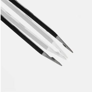 Juego de Pinzas para Pestañas de Acero Inoxidable de Precisión, Puntas Suaves, Color Negro, para Uso Estético - Product Image 4
