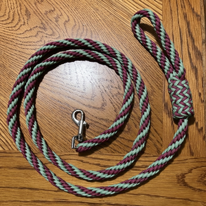 Cuerda de Amarre Circular de Algodón Trenzado Doble de 3 mm, Portátil, para Caballos, con Embalaje Resistente, Multicolor - Product Image 1