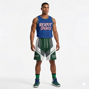 Customized Design Youth Breathable Basketball Wear Reversible <b>Cheap</b> Basketball Uniform <b>Set</b> Lightweight Quick Dry Sportswear <b>Set</b> - Product Image 3