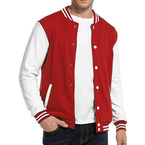 Nuevas Chaquetas Universitarias para Hombre Talla Grande, Chaquetas Universitarias con Mangas de Piel de Oveja, Chaquetas Casuales para Hombre, Ropa Urbana, Chaquetas Universitarias Modernas para Hombre - Product Image 6