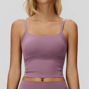 T-shirt court d'été personnalisé pour femme, col carré, coupe élastique régulière, manches courtes, respirant, grande taille, idéal pour la superposition - Vente en gros OEM - Product Image 1