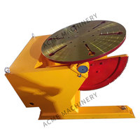 Positionneur de soudage automatique 300 kg à 50 tonnes, table rotative robuste de type assis, commande VFD, télécommande sans fil, garantie 1,5 an