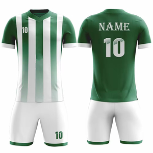 Heat Transfer Sportswear Jersey Custom Sublimated Soccer Shirts Men's <b>Football</b> Club Uniform Set <b>Cheap</b> Price Manufacture Silk - Product Image 1