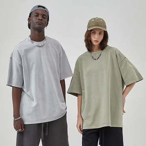 Camiseta Personalizada con Efecto Desgastado, 100% Algodón, 240 g/m², Cuello Redondo, Impresión DTG, Felpa Francesa, Estilo Vintage, Lavado Ácido, Talla Grande para Hombre - Product Image 4